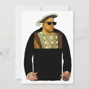 Gangsta Henry VIII Feiertagskarte