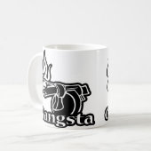 Gangsta Kaffeetasse (Vorderseite Links)