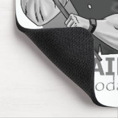 Gangsta persönlicher Trainer Mousepad (Ecke)