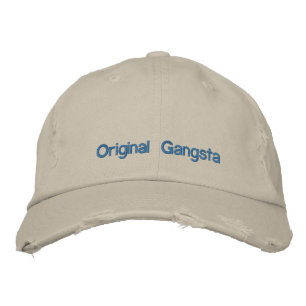 Gangsta Rap Bestickte Kappe