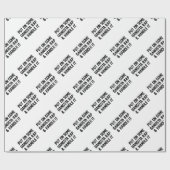 Gangsta Rap u. behandeln es Geschenkpapier (Flach)