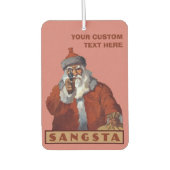Gangsta Santa Custom Car Lufterfrischer (Vorderseite)
