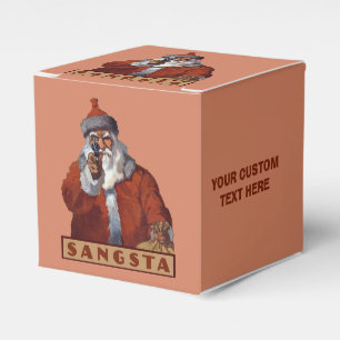 Gangsta Santa individuelle Geschenkboxen Geschenkschachtel