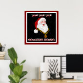 Gangsta Santa Poster (Heimbüro)