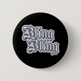 Gangsta Thug Bling Glitzer Grafikkommentare | Grap Button
