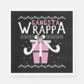 Gangsta Wrappa Serviette (Vorderseite)