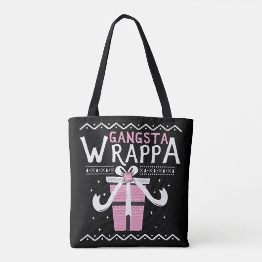 Gangsta Wrappa Tasche (Rückseite)