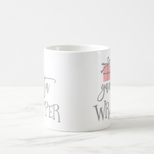 Gangsta Wrapper Christmas Kaffeetasse (Mittel)