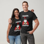 Gangsta Wrapper Christmas Santa T-Shirt (Unisex)