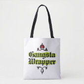 Gangsta Wrapper Cooler Weihnachtsgeist Tote Tasche (Vorderseite)