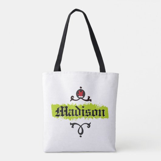 Gangsta Wrapper Cooler Weihnachtsgeist Tote Tasche (Rückseite)