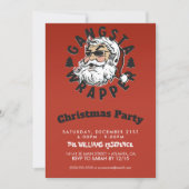 Gangsta Wrapper Einladung (Vorderseite)