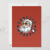 Gangsta Wrapper Einladung (Rückseite)