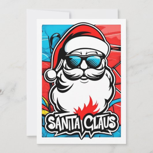 Gangsta Wrapper Einladung (Vorderseite)