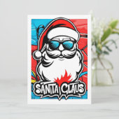 Gangsta Wrapper Einladung (Stehend Vorderseite)