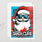 Gangsta Wrapper Einladung (Vorne/Hinten)