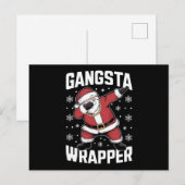 Gangsta Wrapper Funny Dabbing Weihnachten (Vorne/Hinten)