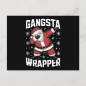 Gangsta Wrapper Funny Dabbing Weihnachten (Vorderseite)