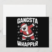 Gangsta Wrapper Funny Dabbing Weihnachten (Vorne/Hinten)