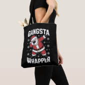 Gangsta Wrapper Funny Dabbing Weihnachten Tasche (Von Nahem)