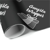 Gangsta Wrapper Geschenkpapier (Rolleneckpunkt)