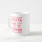 Gangsta Wrapper Kaffeetasse (Vorderseite Links)