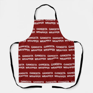 Gangsta-Wrapper lustige Weihnachten passende Famil Schürze