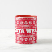 Gangsta Wrapper, lustiges Weihnachtsgeschenk für d Tasse (Zentrum)