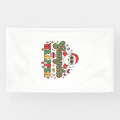 Gangsta-Wrapper-Santa-Weihnachten Banner (Horizontal)