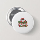 Gangsta-Wrapper-Santa-Weihnachten Button (Vorne & Hinten)