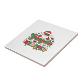 Gangsta-Wrapper-Santa-Weihnachten Fliese (Seite)