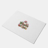 Gangsta-Wrapper-Santa-Weihnachten Fußmatte (Schrägansicht)