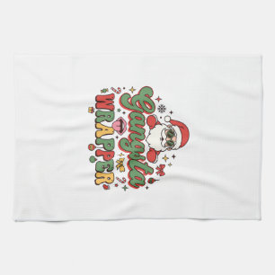 Gangsta-Wrapper-Santa-Weihnachten Geschirrtuch