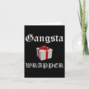 Gangsta Wrapper Weihnachten im Juli T-Shirts Karte