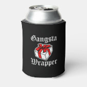 Gangsta Wrapper Weihnachtsgeschenk Dosenkühler (Kanne Rückseite)