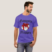 Gangsta Wrapper witzig T-Shirt (Vorne ganz)
