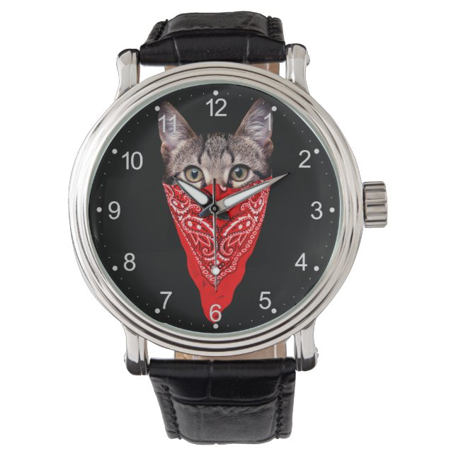 Gangster Armbanduhr (Vorderseite)