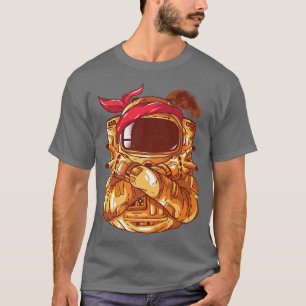 Gangster Astronaut Astral Cosmic Design for Space T-Shirt