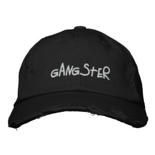 GANGSTER BESTICKTE BASEBALLKAPPE