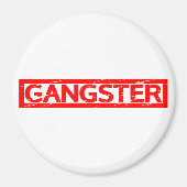 Gangster-Briefmarke Magnet (Vorne)