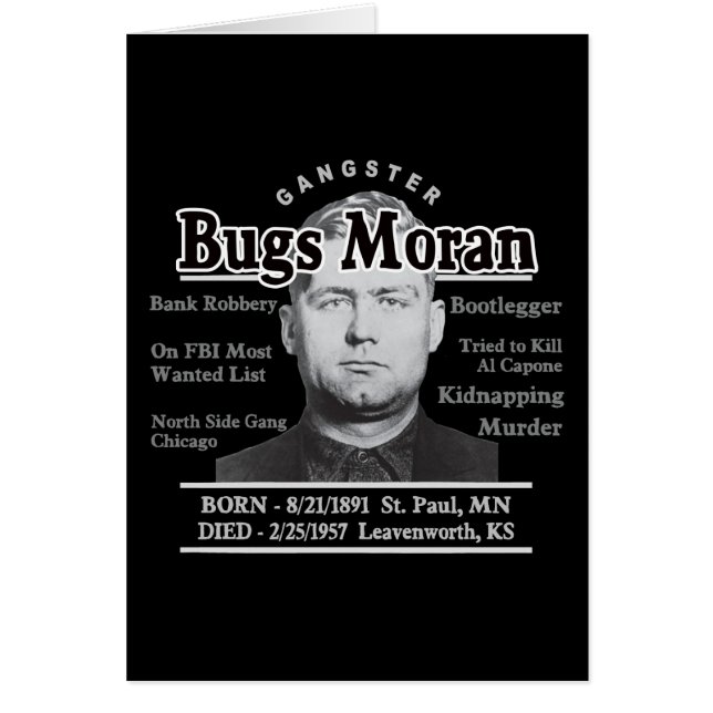 Gangster Bugs Moran (Vorne)