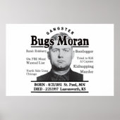 Gangster Bugs Moran Poster (Vorne)