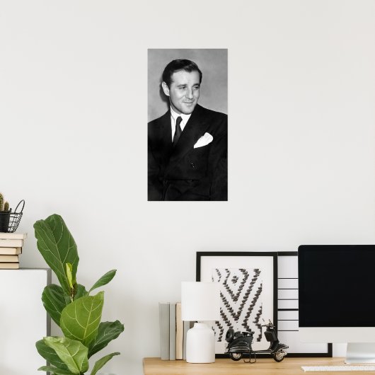 GANGSTER BUGSY SIEGEL POSTER (Heimbüro)