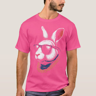 Gangster Bunny mit Sonnenbrille Cooler Angesagt-Ho T-Shirt