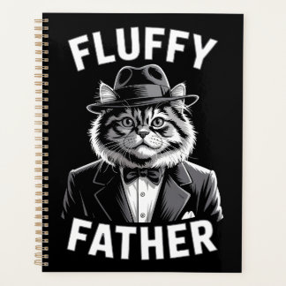 Gangster Cat Fluffy Vater Planer