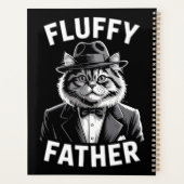 Gangster Cat Fluffy Vater Planer (Rückseite)