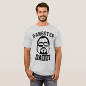 GANGSTER DADDY Funny Vater T - Shirt (Vorne ganz)