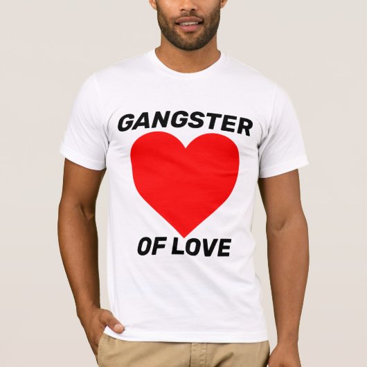 GANGSTER DER LIEBE VINTAGE 60er/70er-T - SHIRT (Vorderseite)