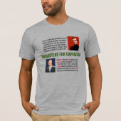 Gangster des Kapitalismus Joe Biden Smedley Butler T-Shirt (Vorderseite)