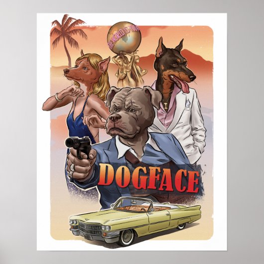 Gangster Dog Parody Poster (Vorne)